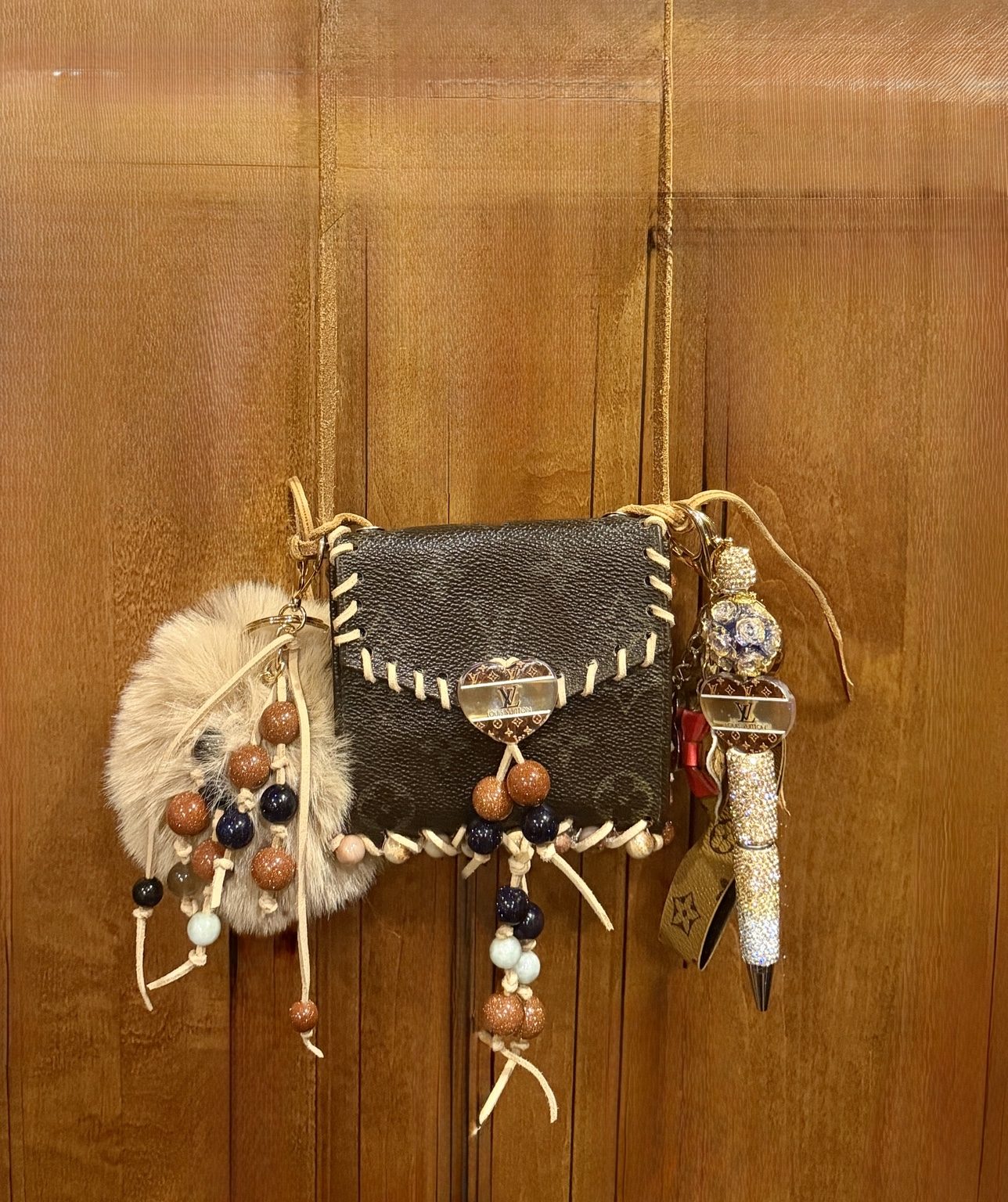 Sundown Trail Up-Cycled Luxury Coin Purse photo 1