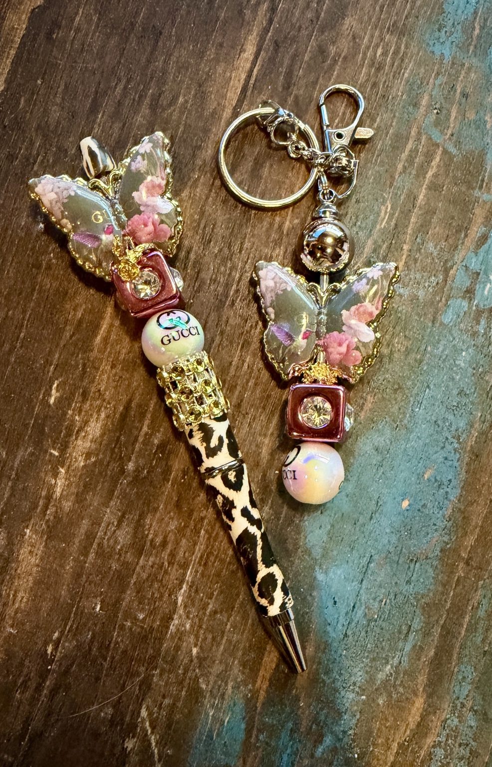 Pen and Keychain Set #4