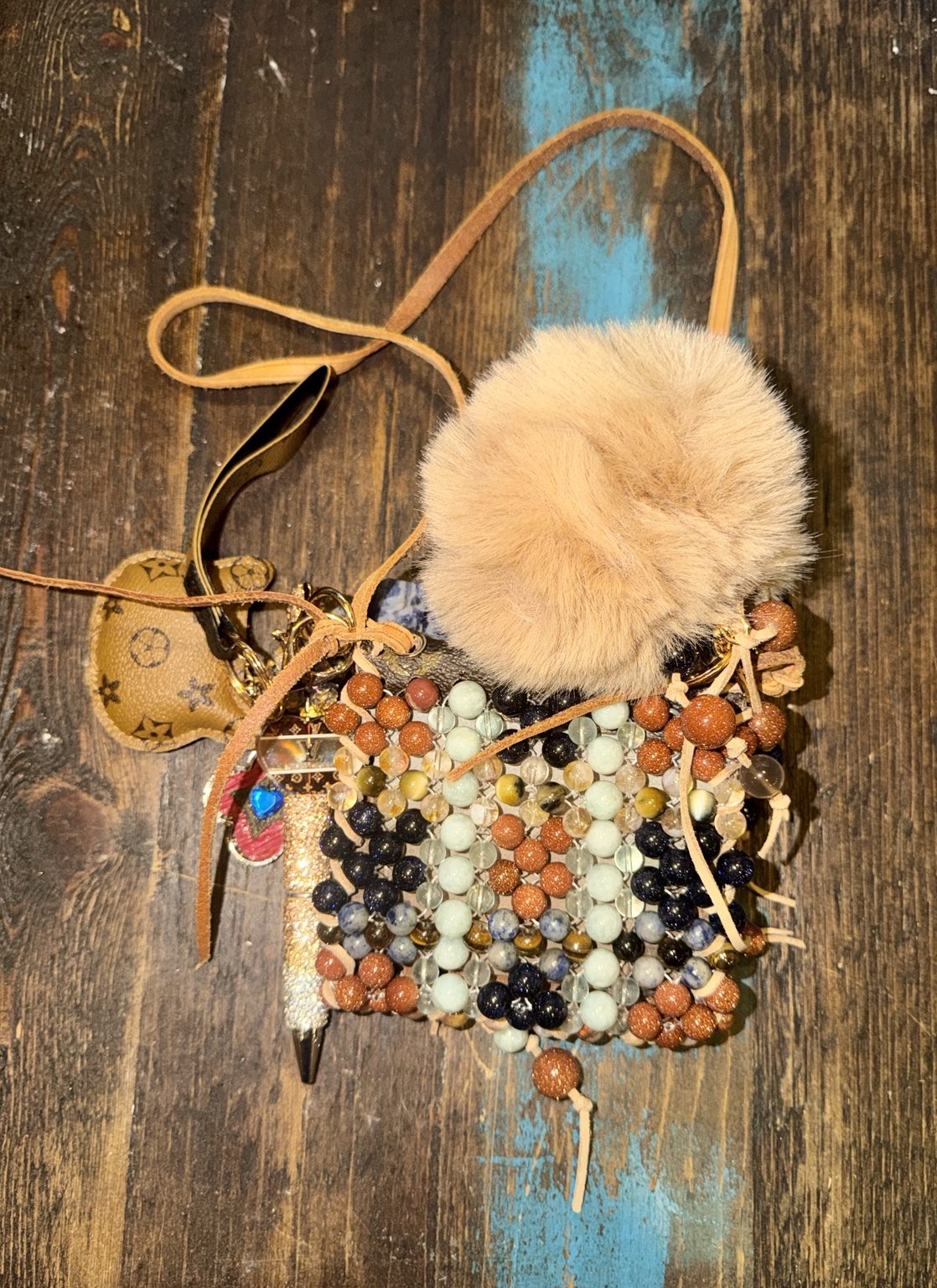 Sundown Trail Up-Cycled Luxury Coin Purse photo 4