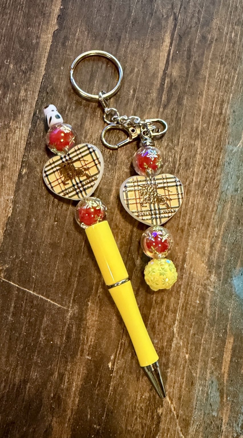 Pen and Keychain Set #6