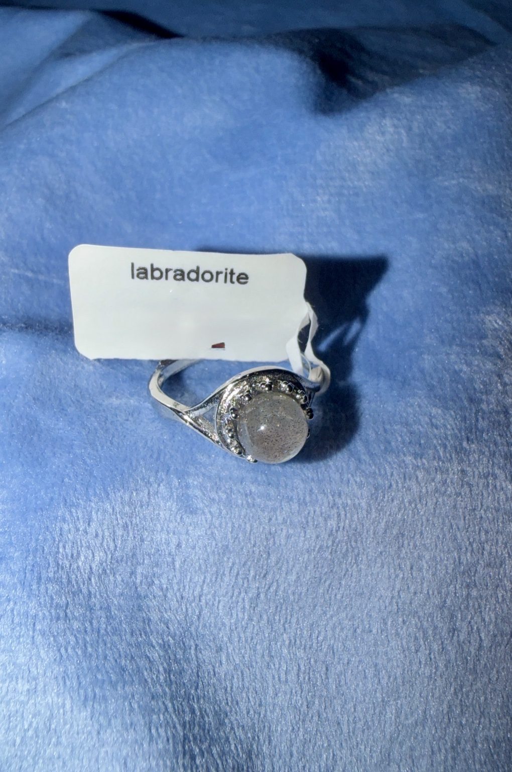 Labradorite Adjustable Ring