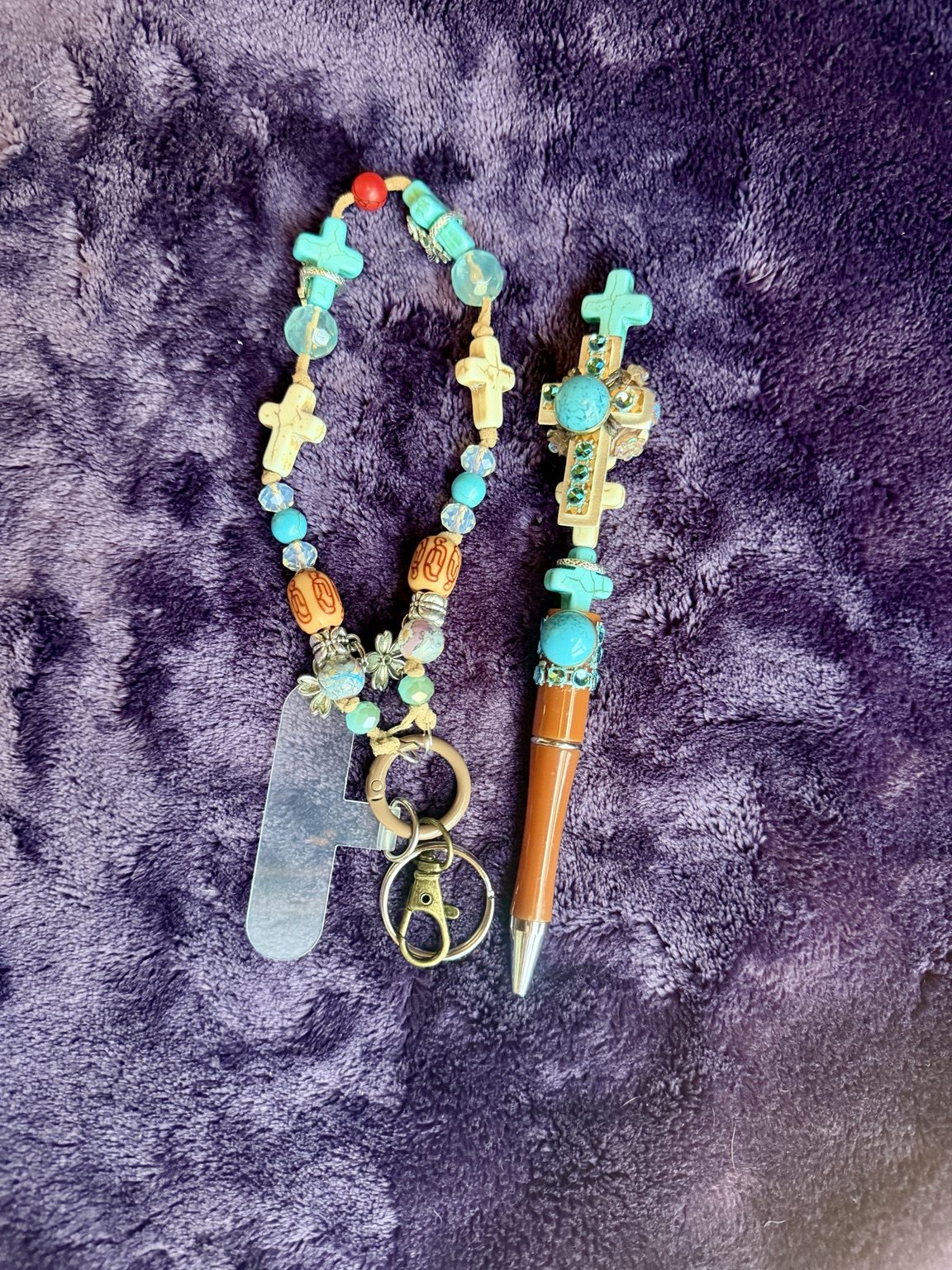 Pen and Keychain Set #8