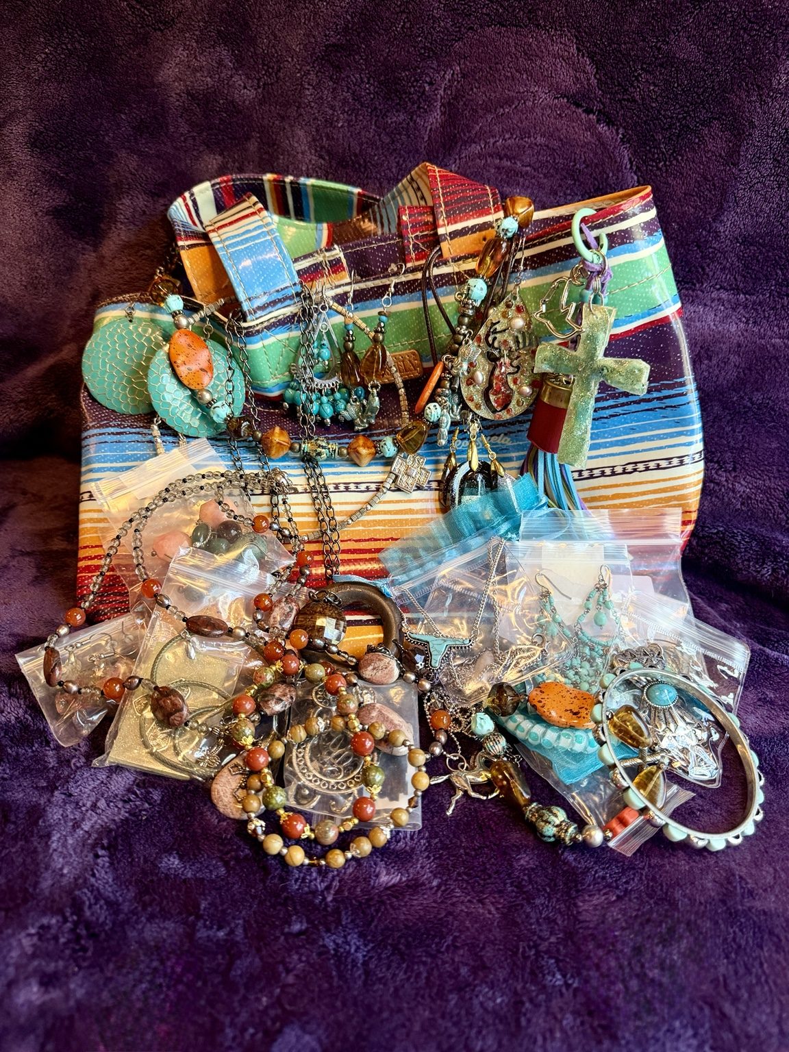 Southwestern Serape Mystery Collection jewelry and accessories