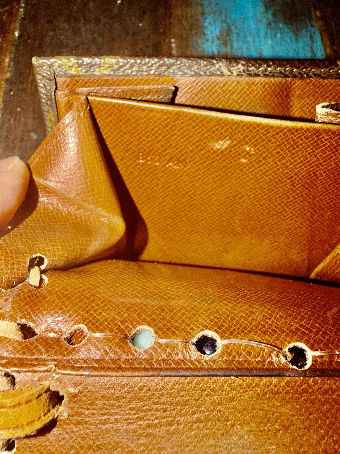 Sundown Trail Up-Cycled Luxury Coin Purse photo 6