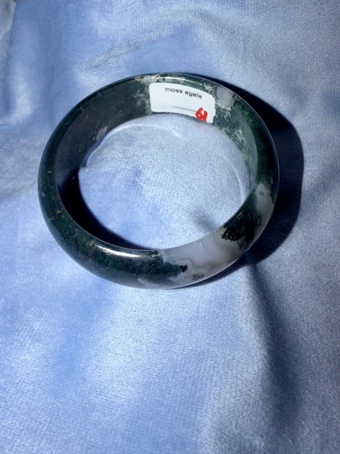 Moss Agate Bangle