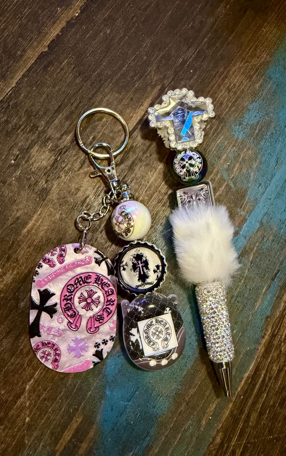 Pen and Keychain Set #8