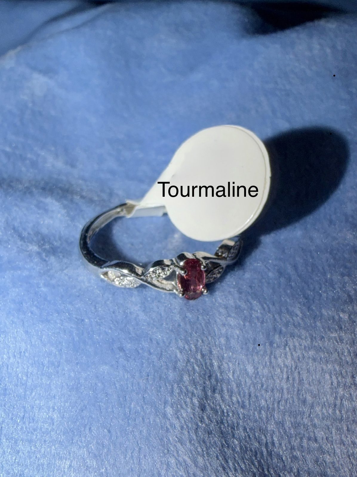 Tourmaline Adjustable Ring