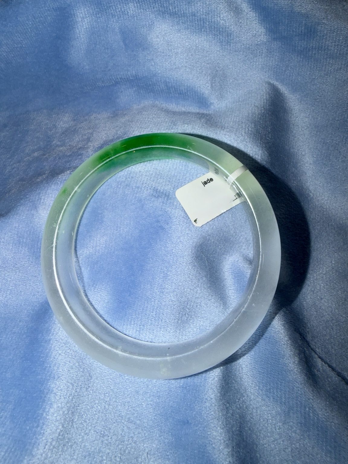 Green Jade Bangle