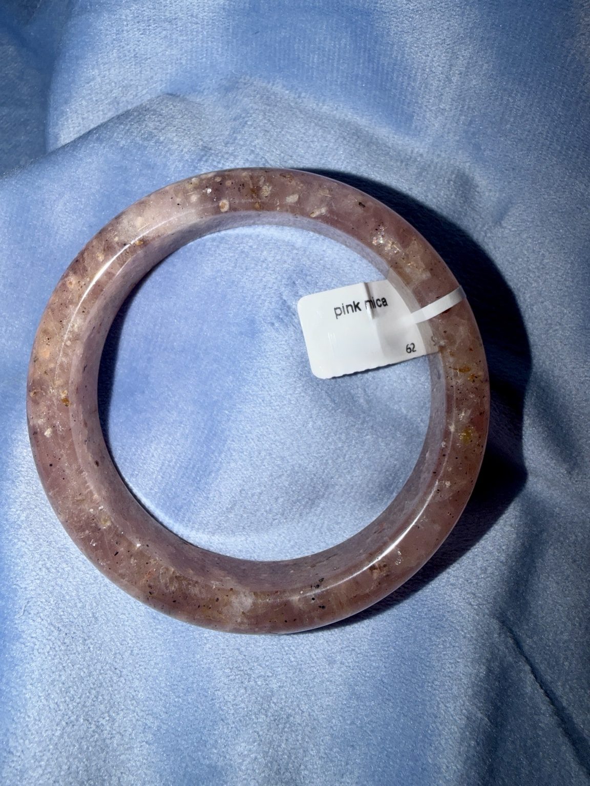 Pink Mica Bangle