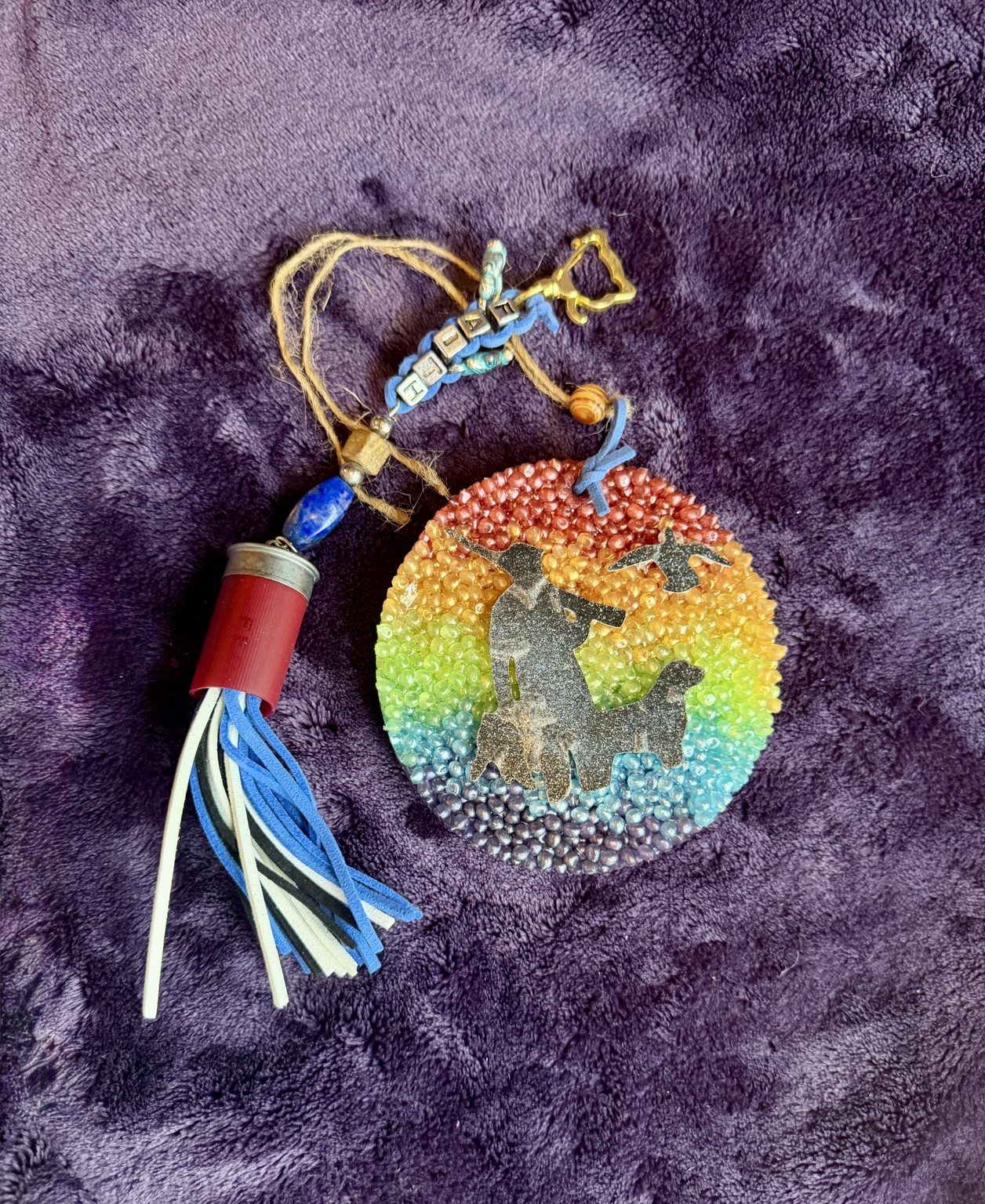 $8 Keychain #6 — Sunset Cowboy Freshie Keychain