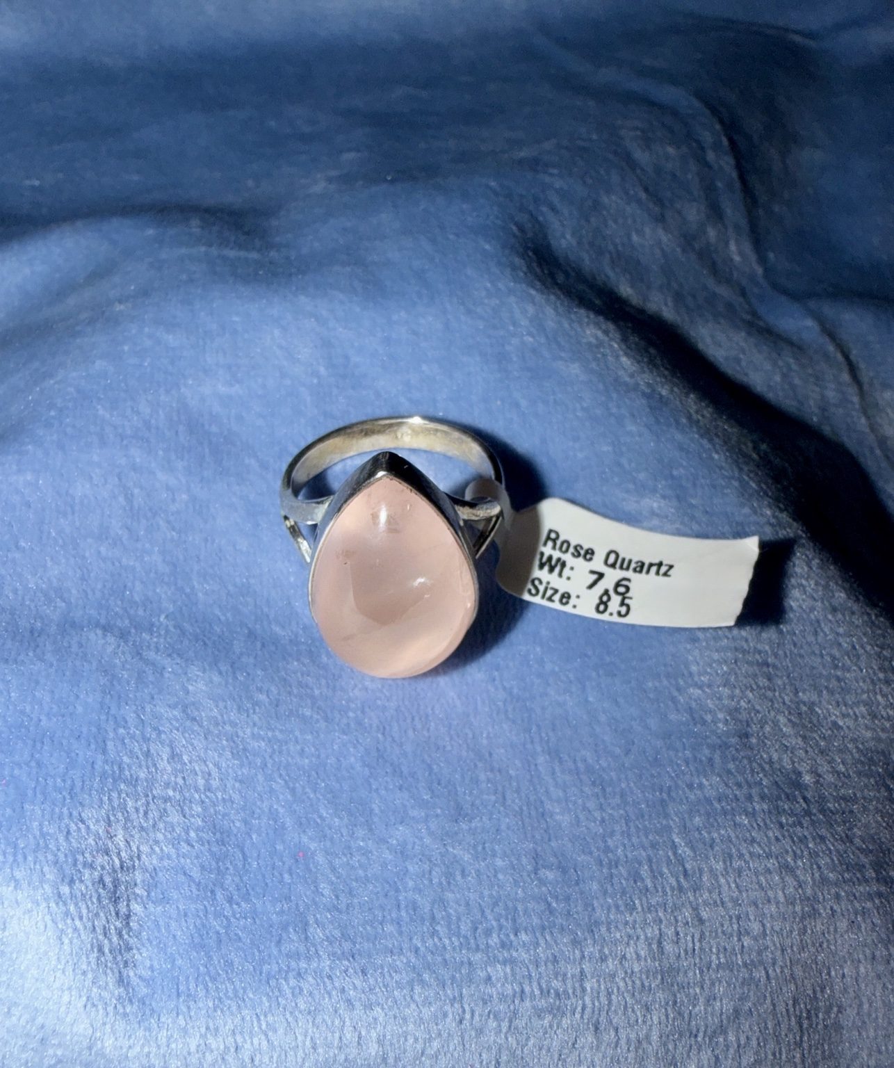 Rose Quartz Ring