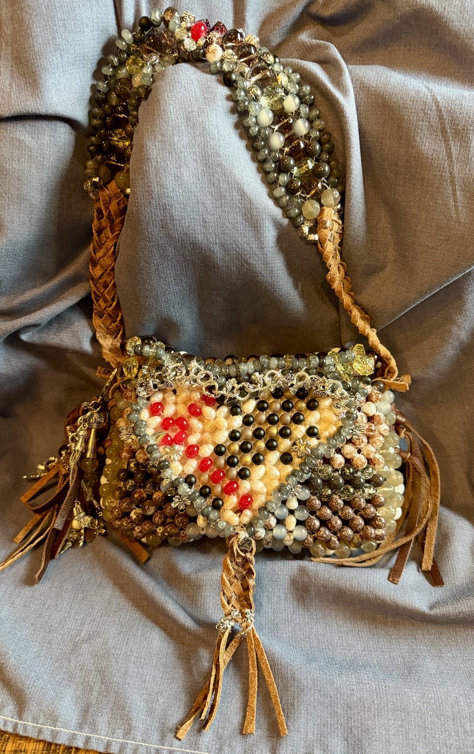 Rustic Canyon Beaded Bag view 1