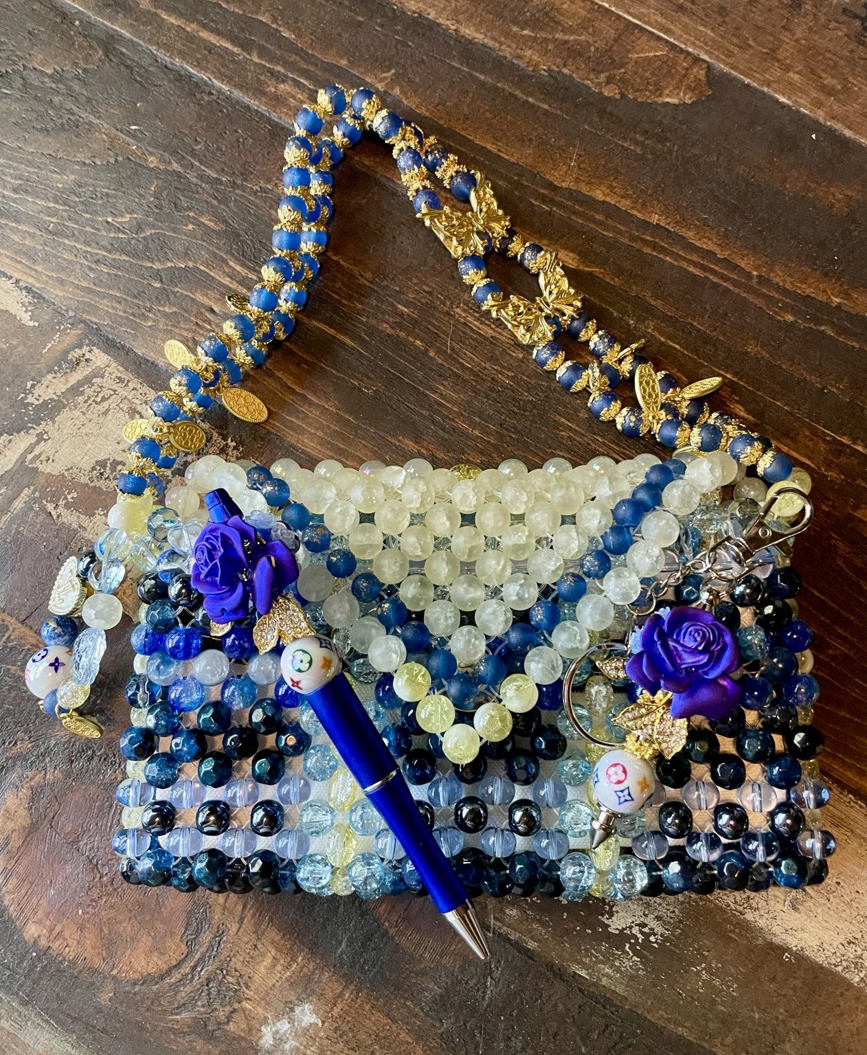 Blue Mesa Glass Beaded Shoulder Bag view 5