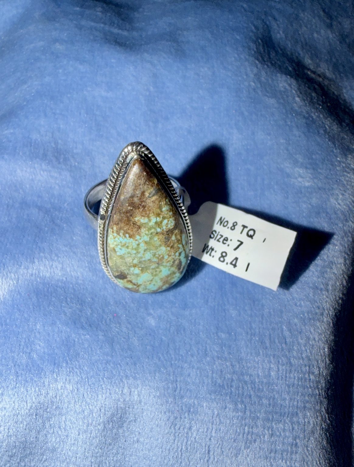 No. 8 Turquoise Ring