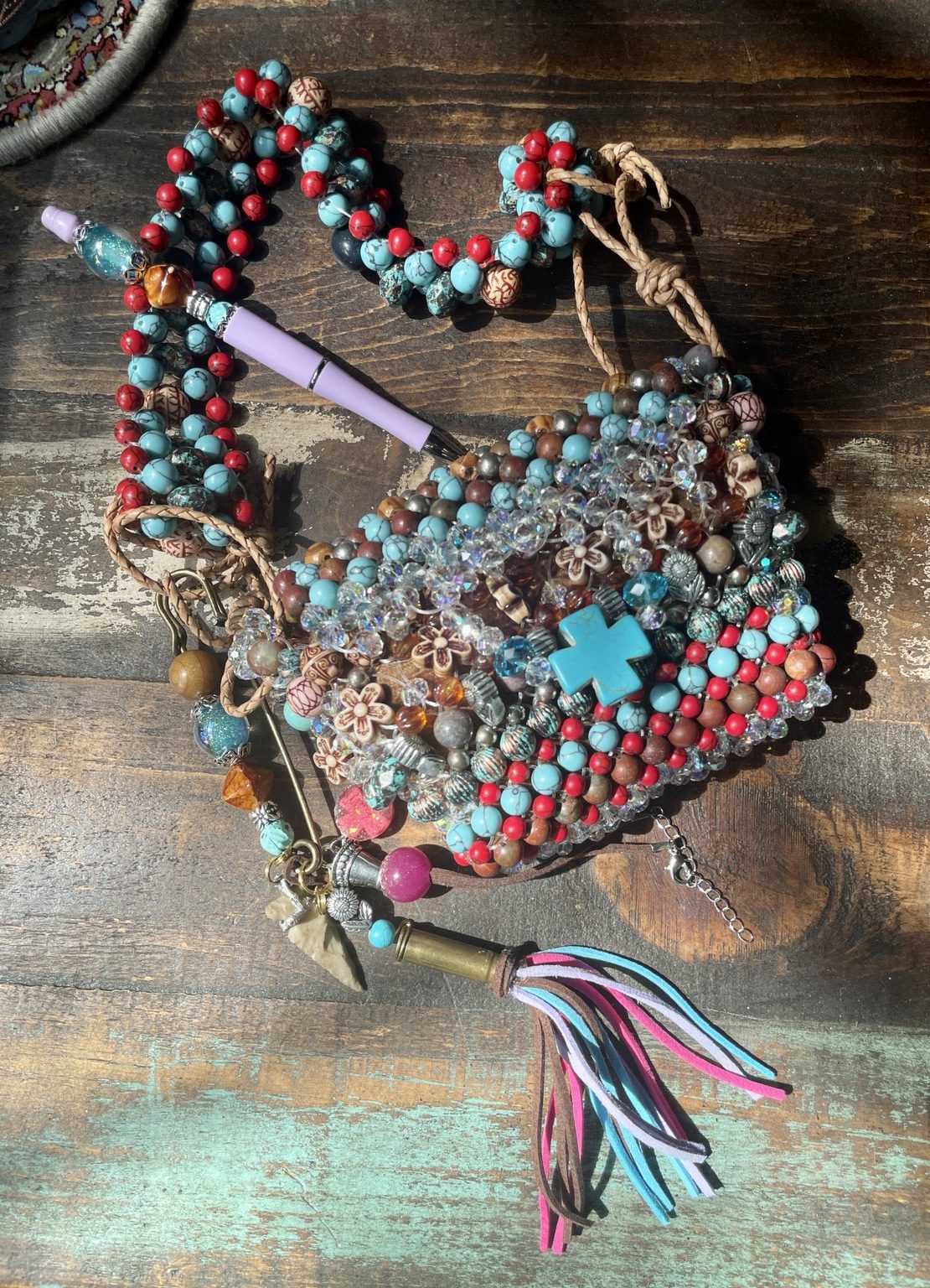 Desert Crossroads Beaded Bag photo 1