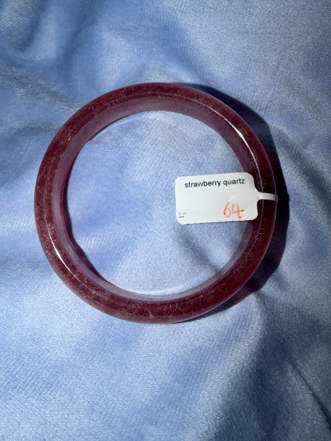 Strawberry Quartz Bangle