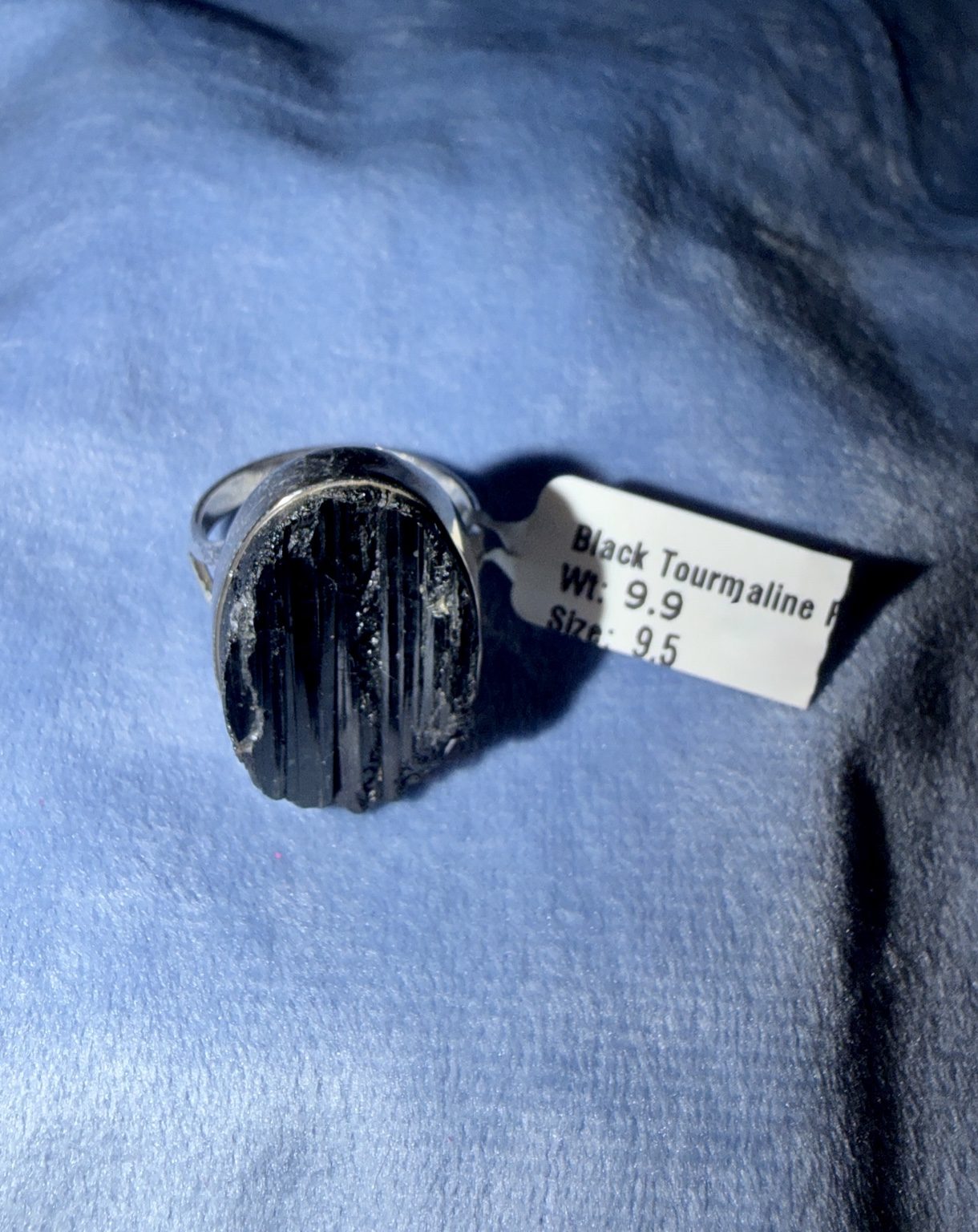 Black Tourmaline Ring