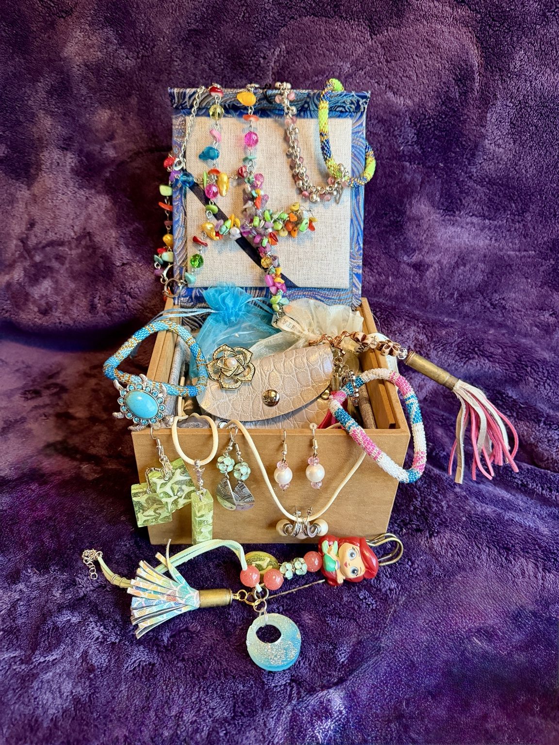 Colorful Boho Curated Mystery Jewelry and Accessories Box