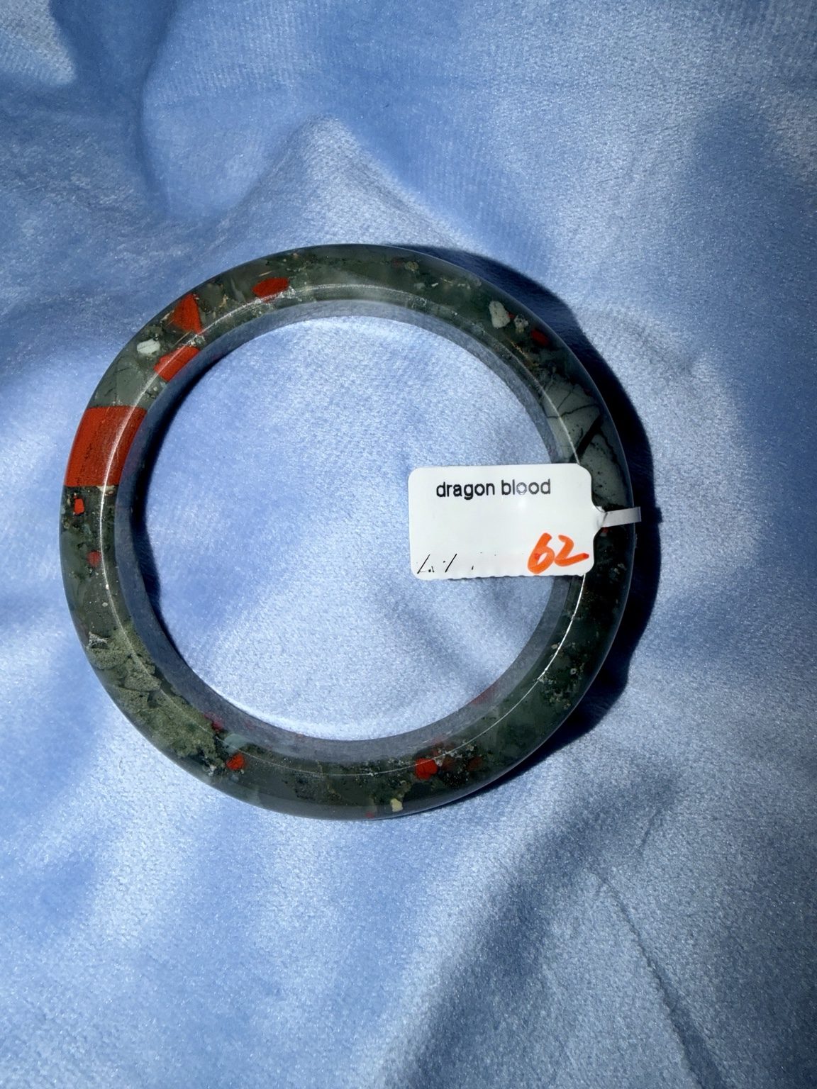 Dragon Blood Stone Bangle